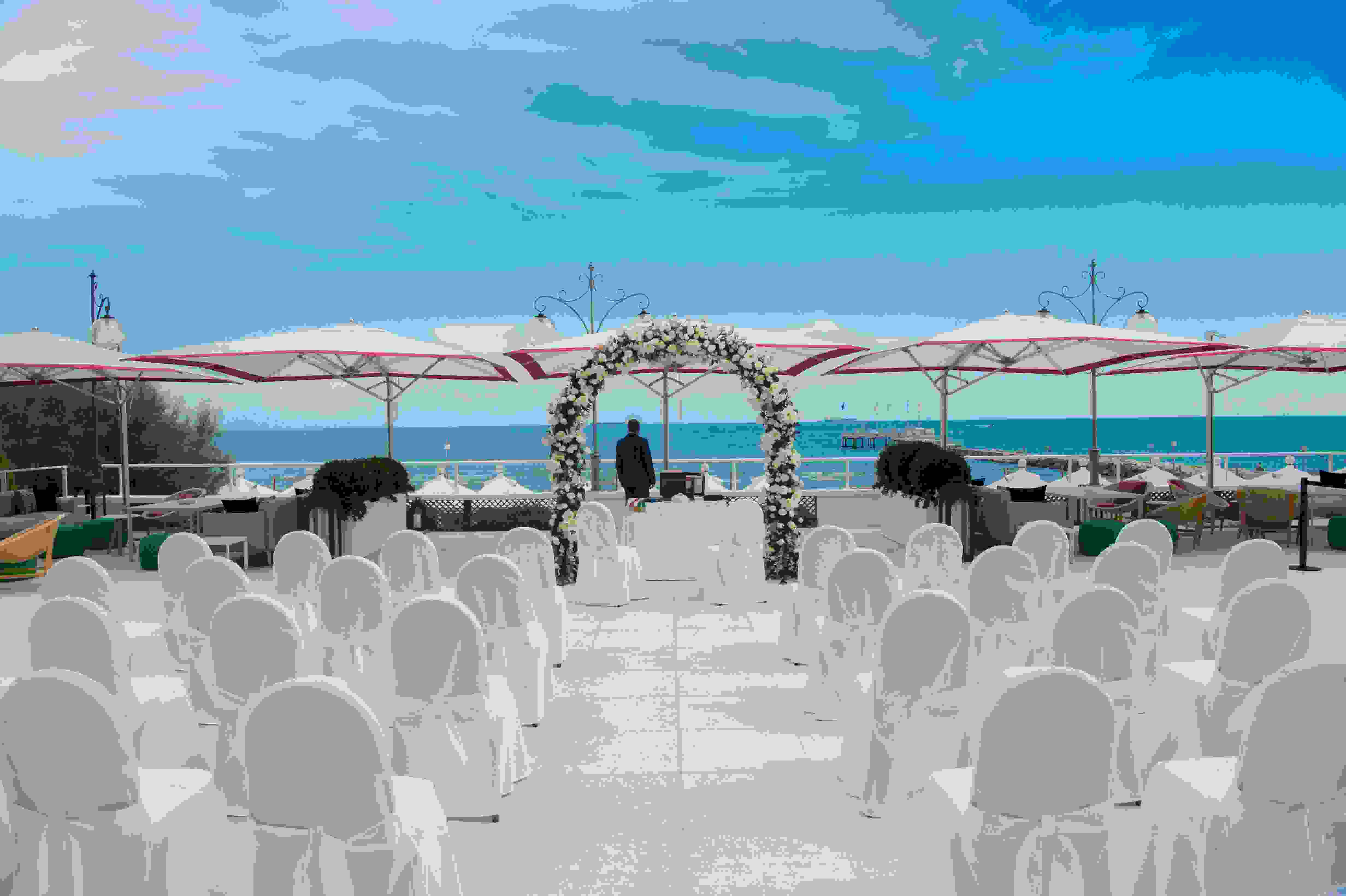 Matrimonio con vista mare | Venice beach wedding | hotel per matrimoni a Venezia Lido
