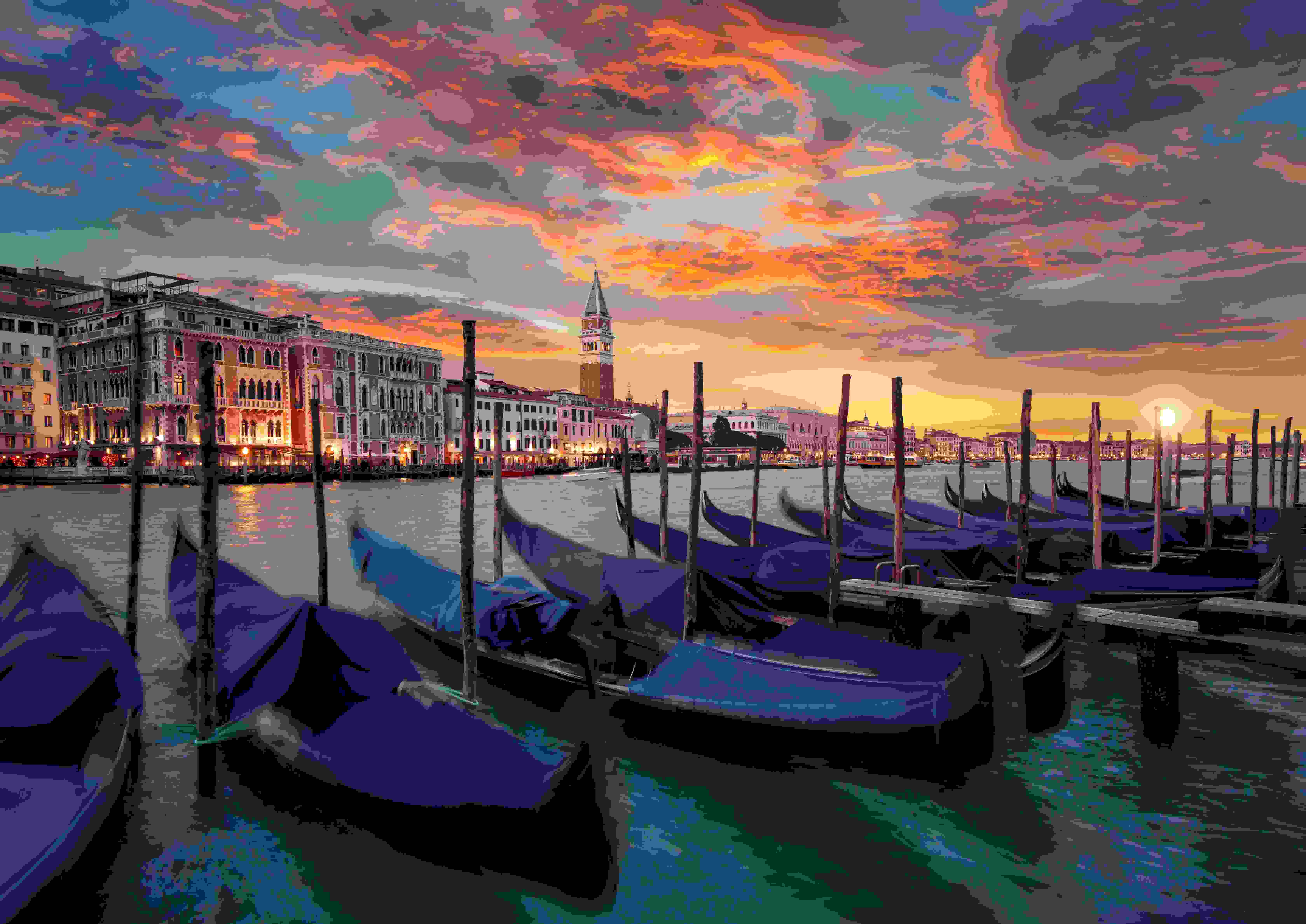 Venice Lido at sunset | Hotel Excelsior Venice Lido Resort, 5-star hotel in Venice