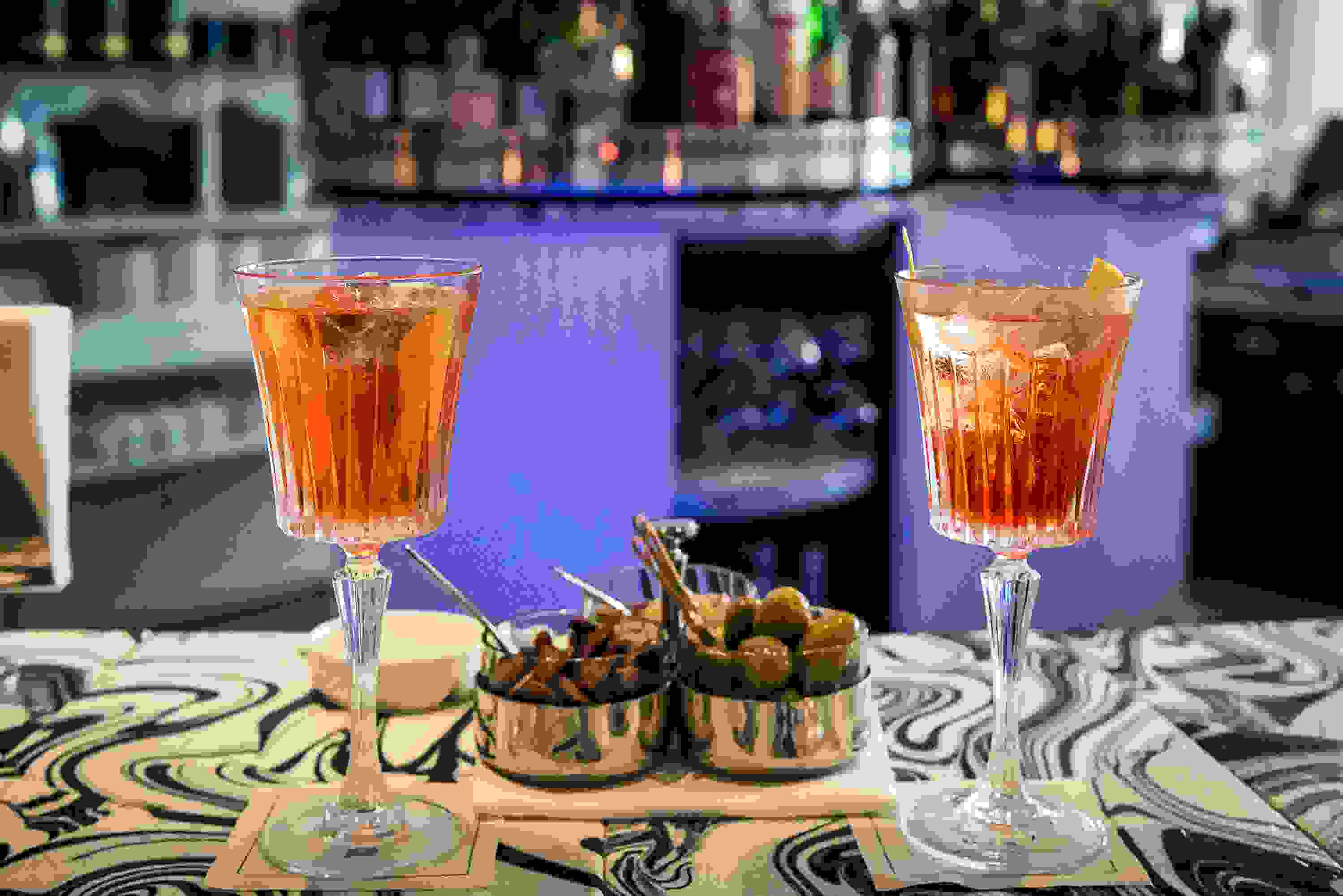 Signature Cocktail at the Blue Bar, Venice Lido | Hotel Excelsior Venice Lido Resort