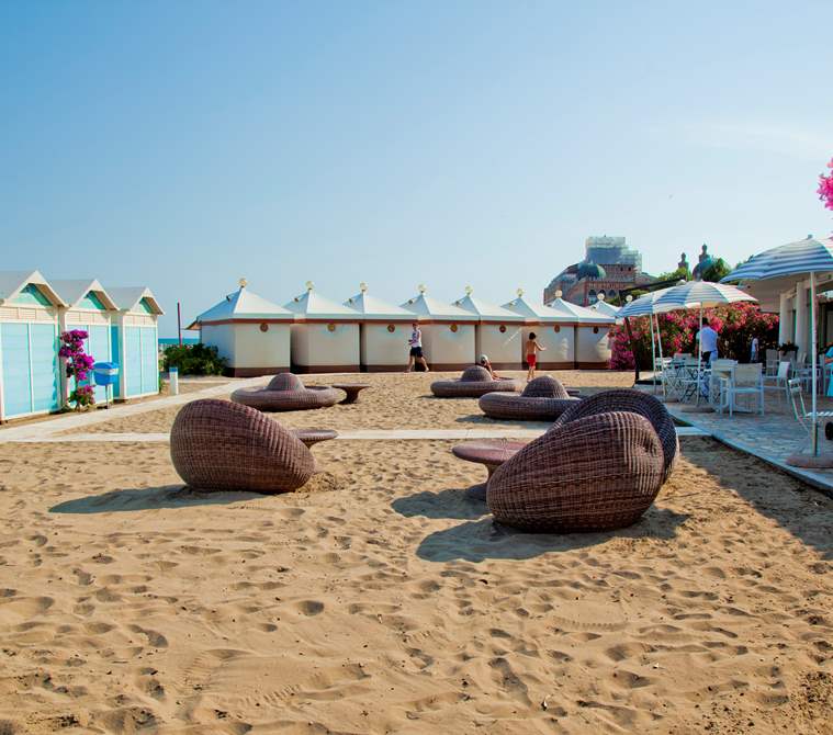La Rotonda at the beach of Hotel Excelsior Venice Lido Resort, Beach Resort Venice