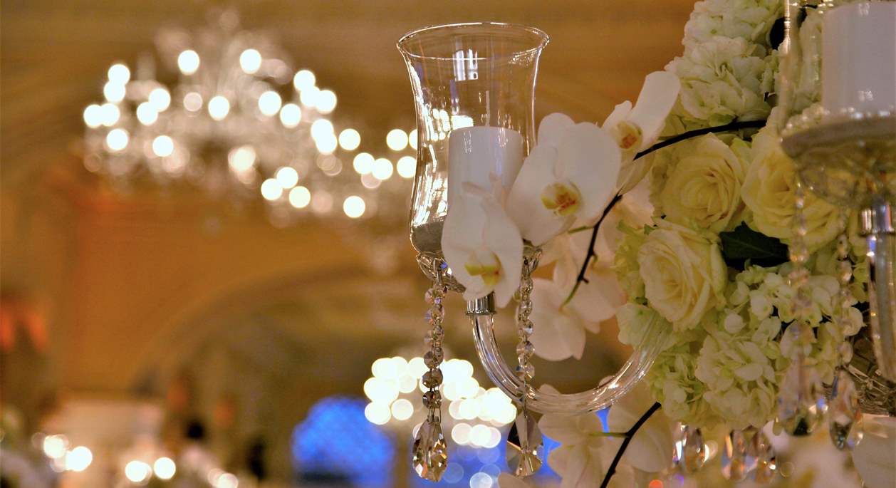 Details of a wedding reception of Hotel Excelsior Venice Lido Resort, wedding venue in Venice, Italy