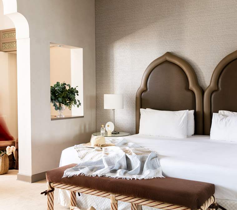 Interiors of a suite of Hotel Excelsior Venice Lido Resort | Luxury suites in Venice, Italy