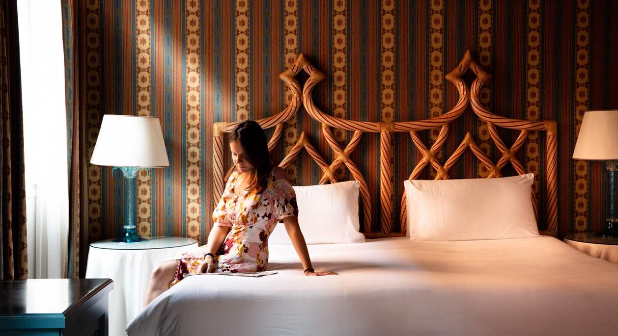 Ospite all'interno di una suite dell'Hotel Excelsior Venice Lido Resort | Hotel 5 stelle a Venezia
