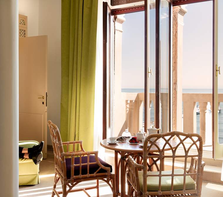 Interiors of a room of Hotel Excelsior Venice Lido Resort, seaview