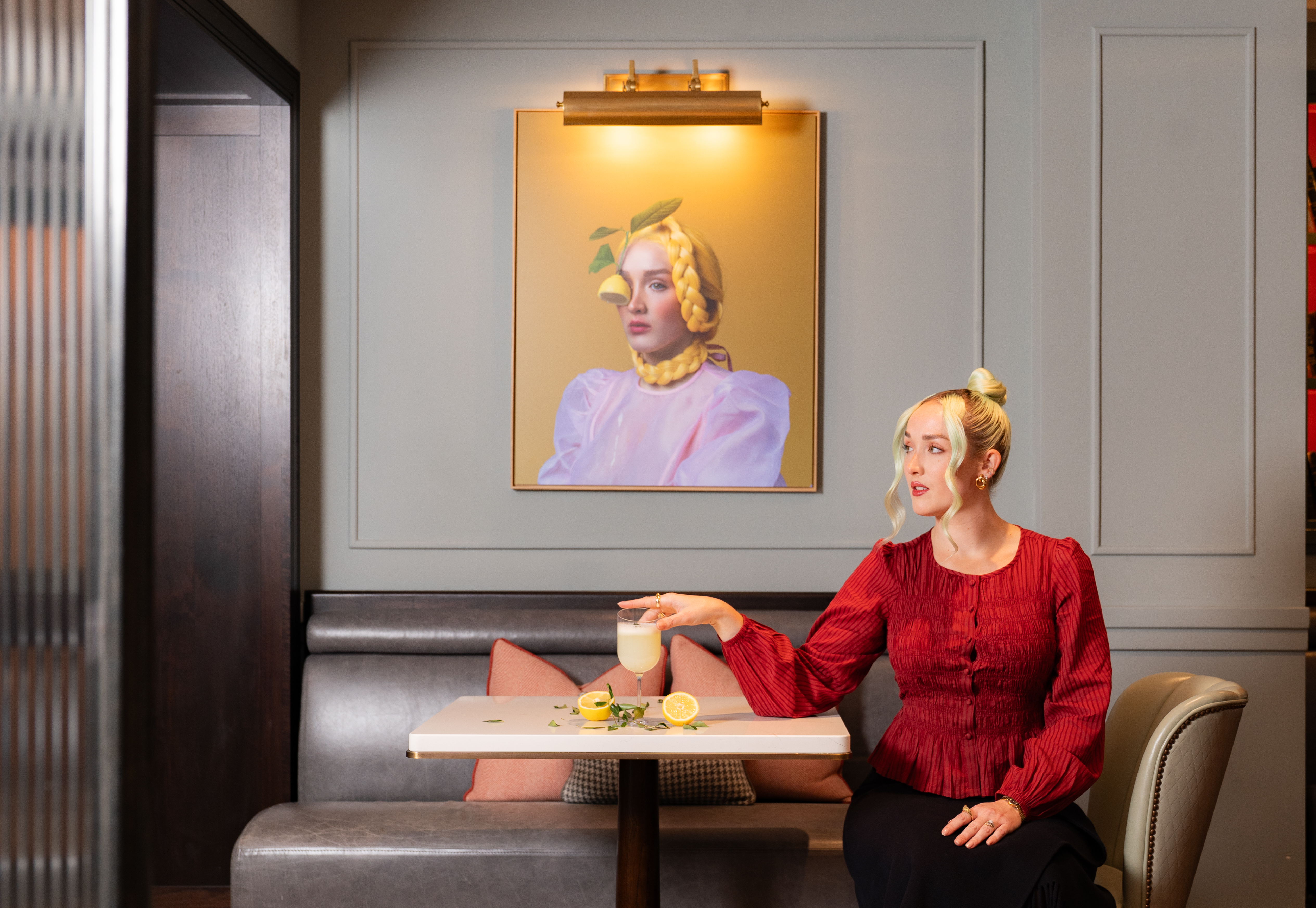 Claire Luxton Exhibiting her art at Mayfair Townhouse in London