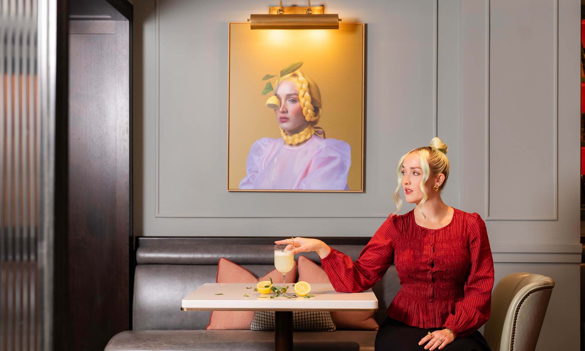 Claire Luxton Exhibiting her art at Mayfair Townhouse in London