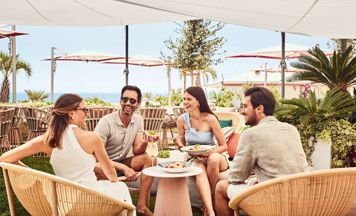 Elegant fine dining at the best hotel in Italy Venice with gourmet cuisine served by the Adriatic coast